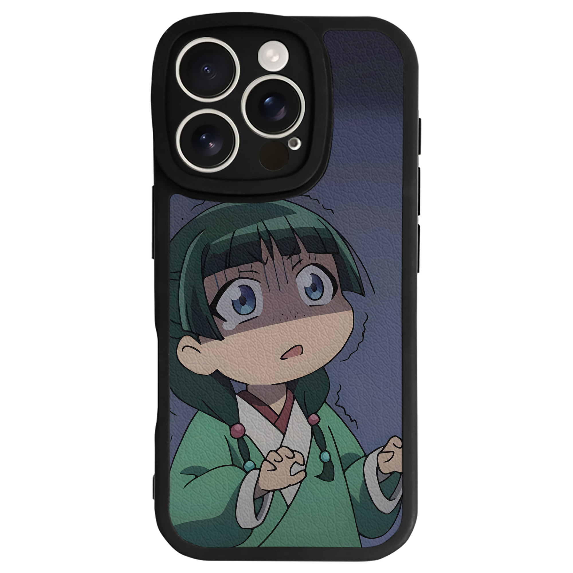 薬屋のひとりごと The Apothecary Diaries 【iPhone 16シリーズ対応】シリコンスマホケース（レザー調） 材質：シリコン